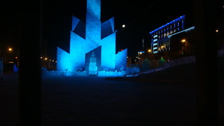 зима в Харькове 